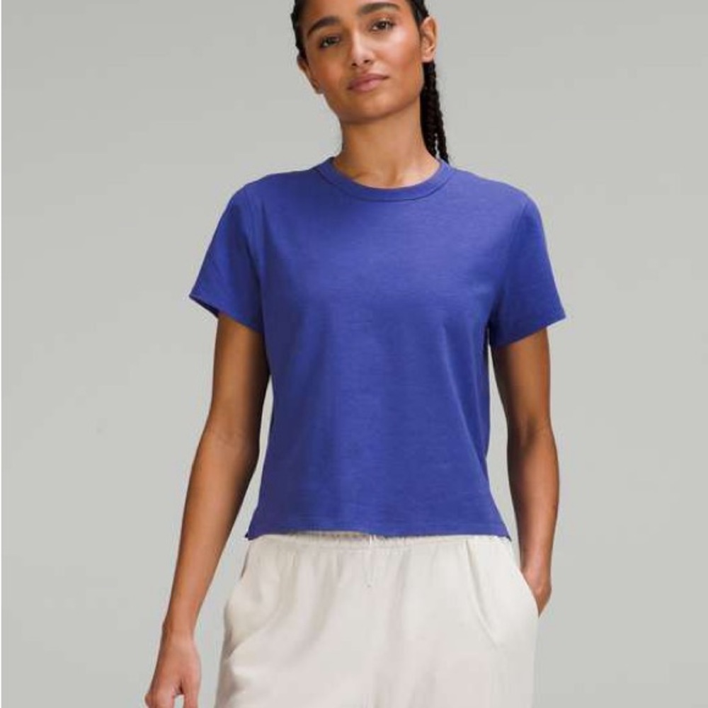 lululemon athletica Classic Fit Cotton Blend T-Shirt